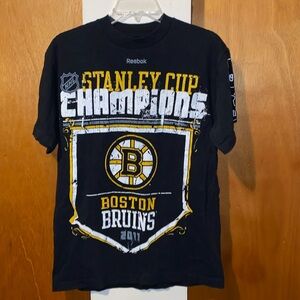 🖤💛🖤EUC Like New Reebok NHL Boston Bruin’s Stanley Cup Champions - 2011